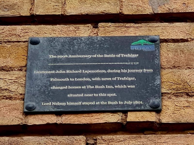 The Trafalgar Way Marker, Additional. Click for full size. The Trafalgar Way Marker, Additional image. Click for full size.