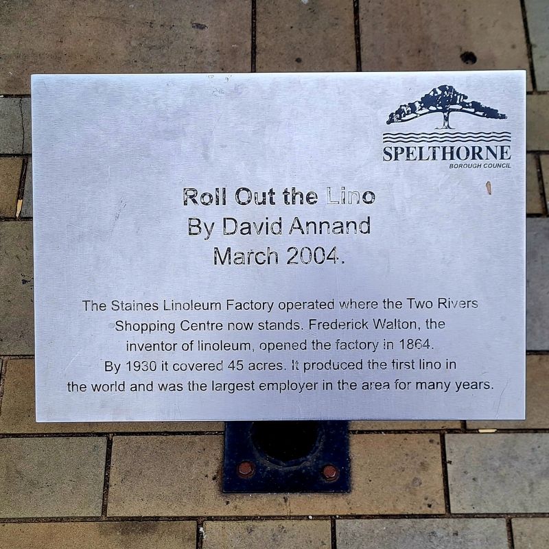 Roll Out The Lino Marker. Click for full size. Roll Out The Lino Marker image. Click for full size.