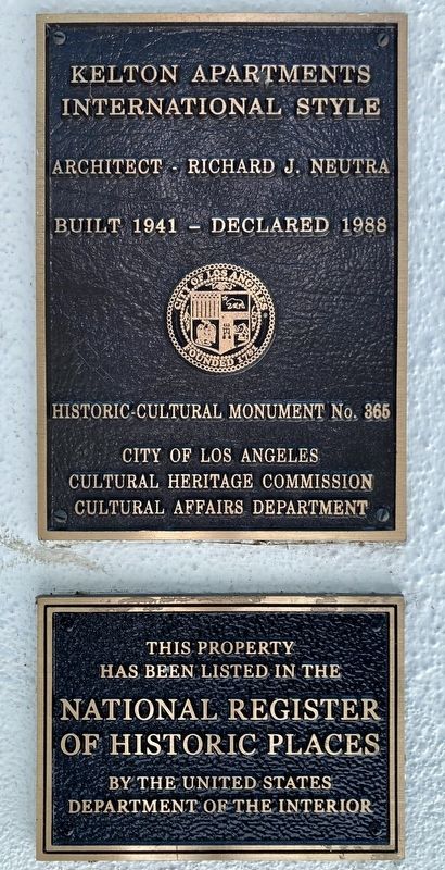 Kelton Apartments Marker image. Click for full size.