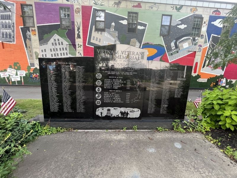 Vietnam Veterans War Memorial Marker image. Click for full size.