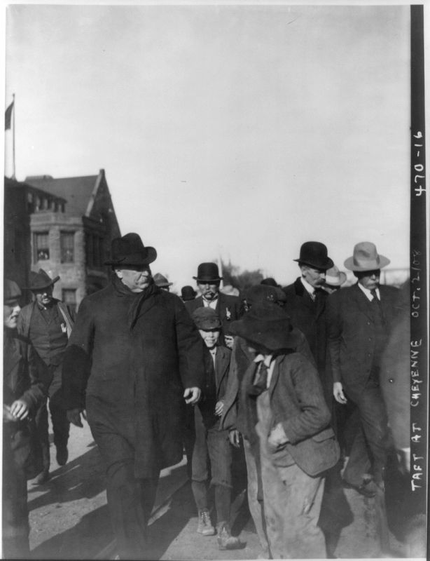 Taft at Cheyenne, Wyoming image. Click for full size.