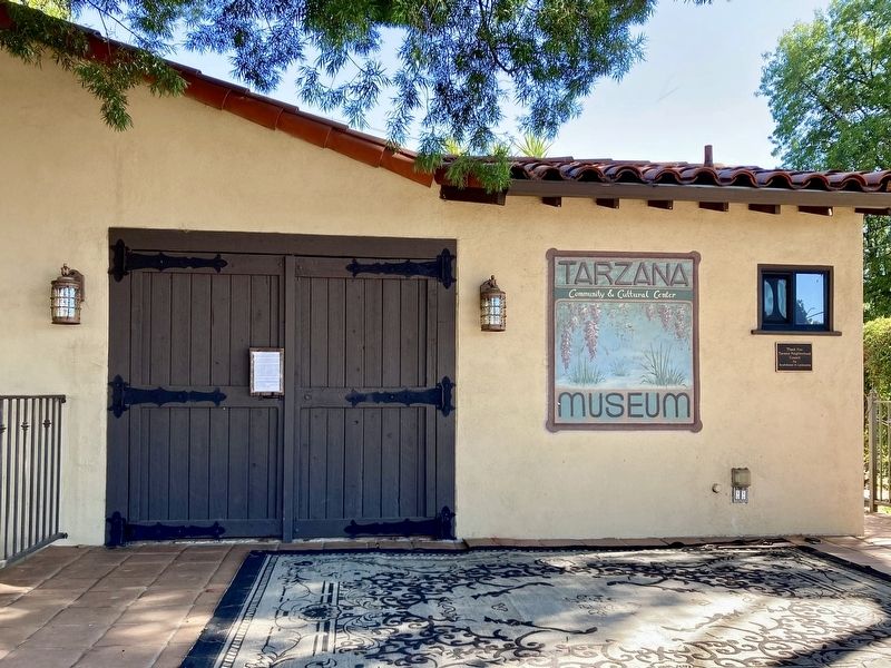 World War II On The Tarzana Ranch Marker. Click for full size. World War II On The Tarzana Ranch Marker image. Click for full size.