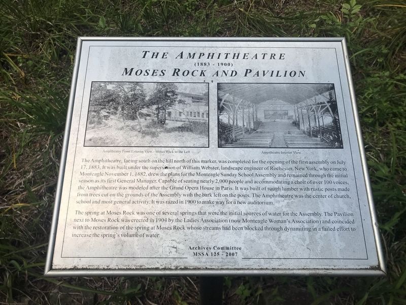 The Amphitheater Marker. Click for full size. The Amphitheater Marker image. Click for full size.