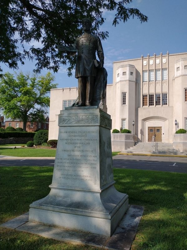 Major General Francis H. Smith Marker. Click for full size. Major General Francis H. Smith Marker image. Click for full size.
