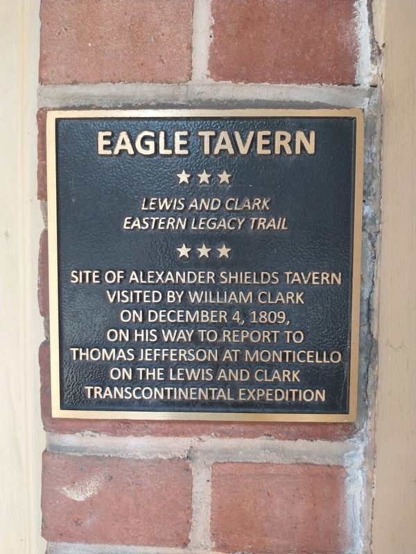 Eagle Tavern Marker image. Click for full size.