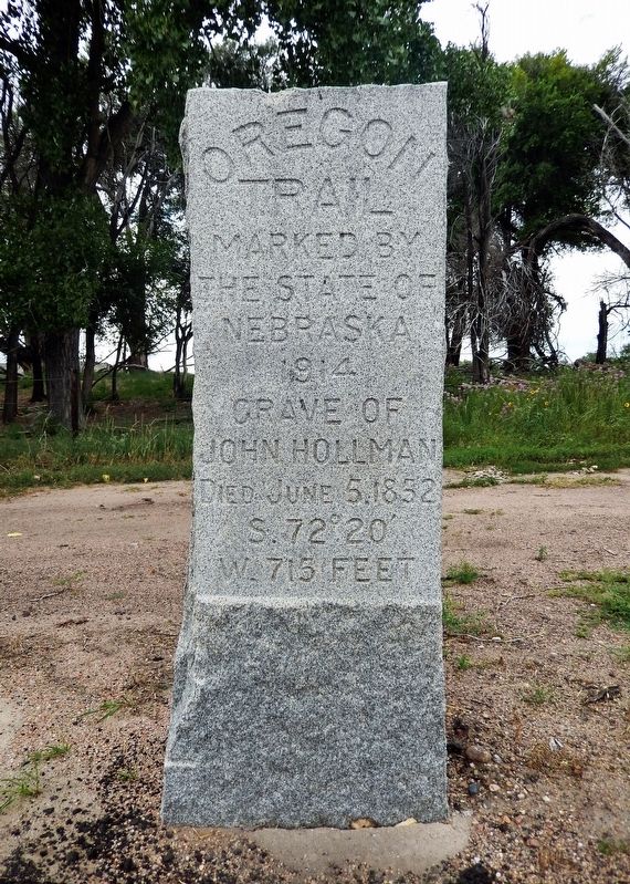 Oregon Trail Marker. Click for full size. Oregon Trail Marker image. Click for full size.