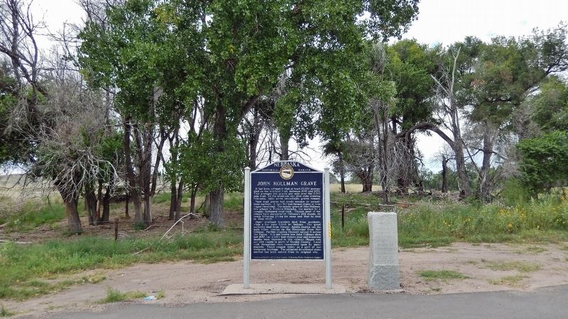 John Hollman Grave Marker. Click for full size. John Hollman Grave Marker image. Click for full size.
