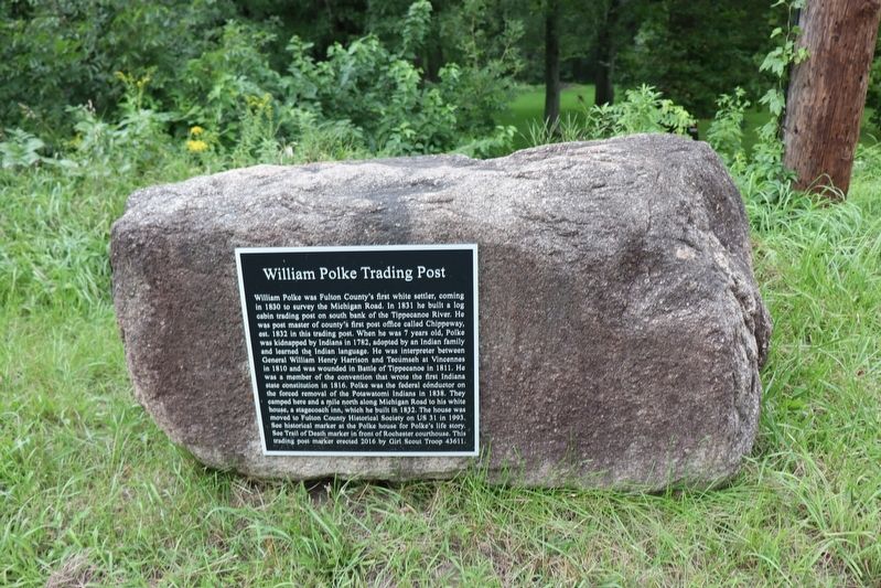 William Polke Trading Post Marker image. Click for full size.