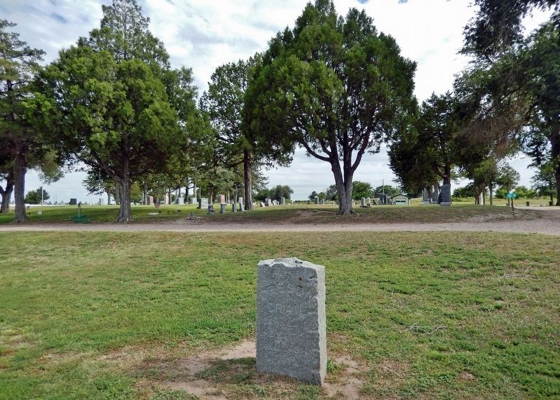 Oregon Trail Marker. Click for full size. Oregon Trail Marker image. Click for full size.