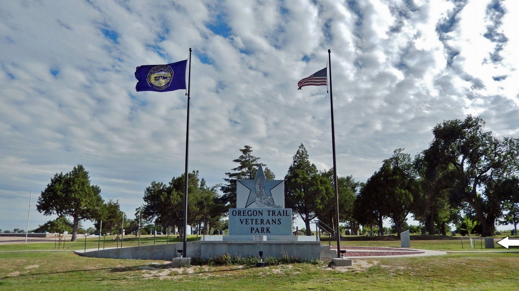Oregon Trail Memorial Cemetery image. Click for full size.