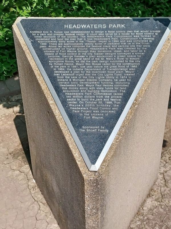 Headwaters Park Marker image. Click for full size.