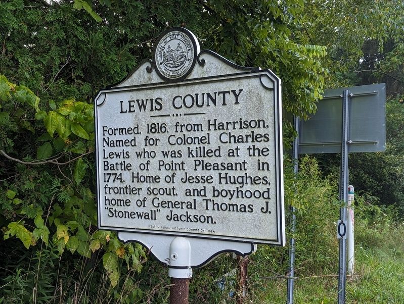 Lewis County side of marker image. Click for full size.