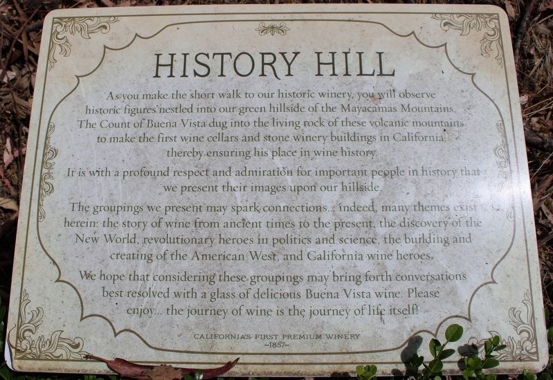 History Hill Marker image. Click for full size.