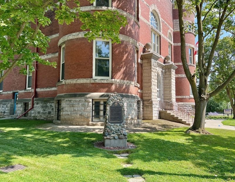 The Woodstock Armoury Marker image. Click for full size.