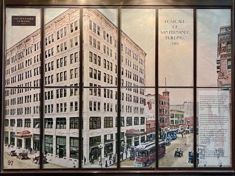 Photo in Lobby - 1915 Postcard image. Click for full size.