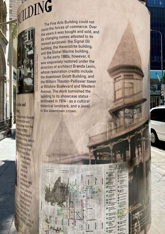 Fine Arts Building Marker image. Click for full size.