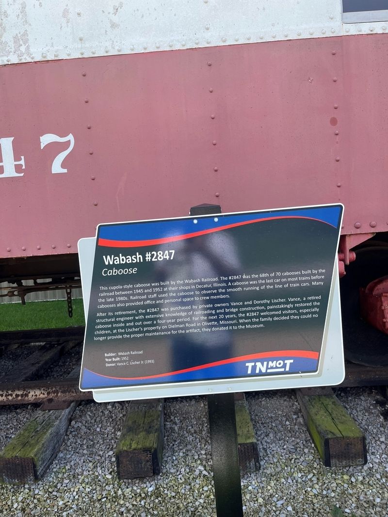 Wabash #2847 Marker image. Click for full size.