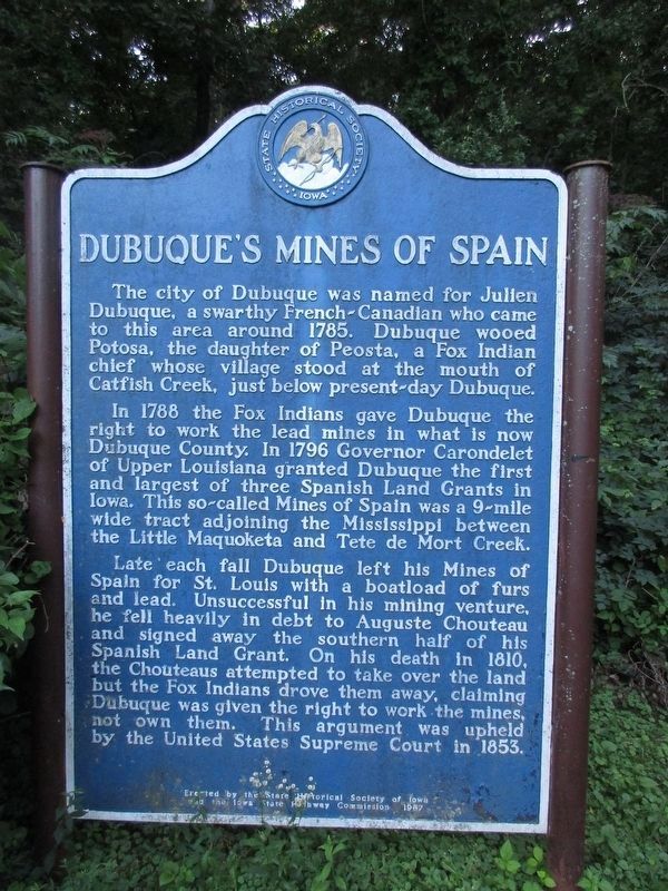 Dubuque's Mines of Spain image. Click for full size.