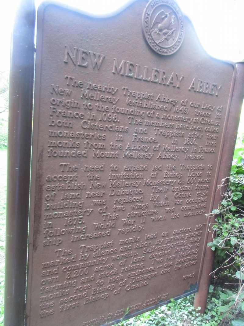 New Melleray Abbey Marker image. Click for full size.
