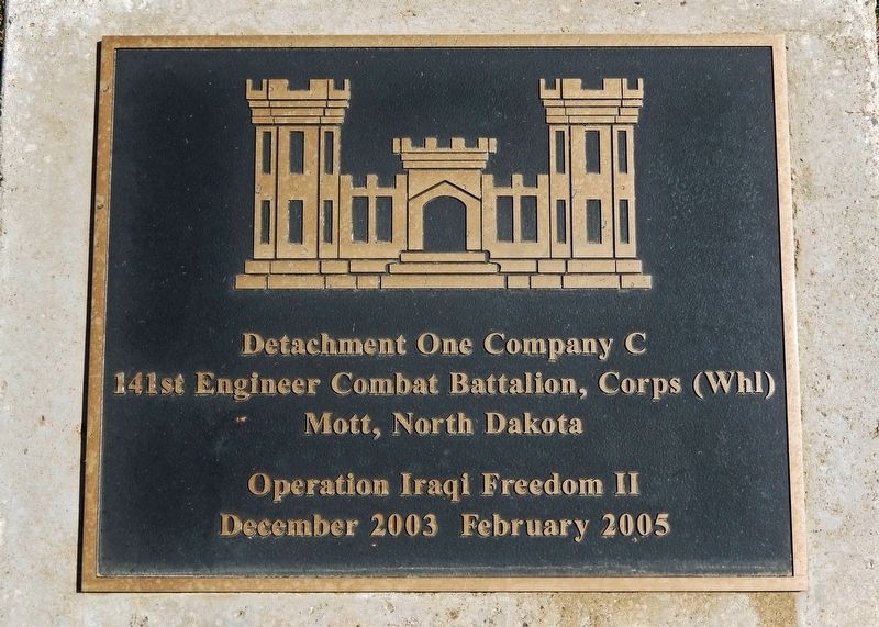 Detachment One Company C Marker image. Click for full size.