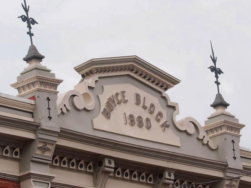 Boyce Block building detail image. Click for full size.