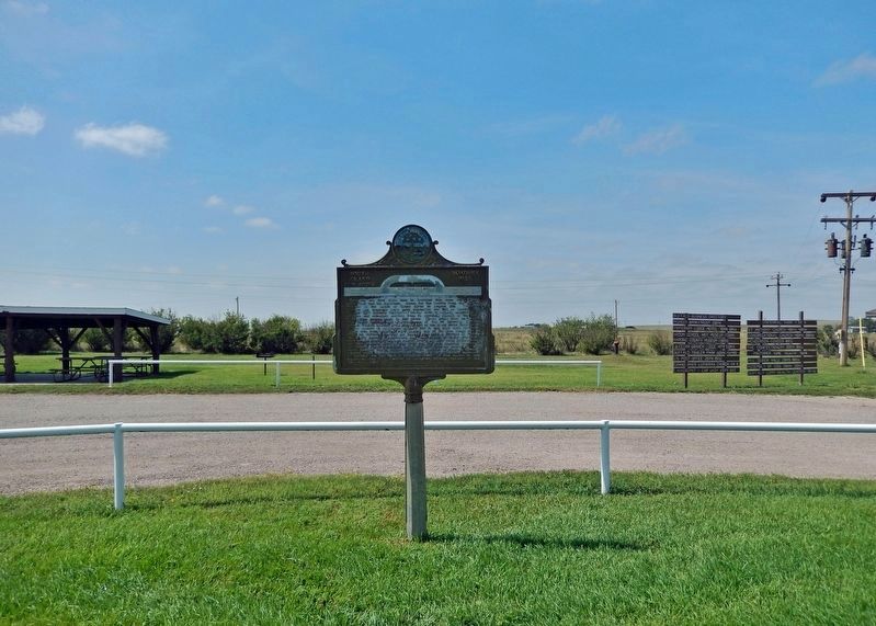South Grand Stage Station Marker (<i>east side</i>). Click for full size. South Grand Stage Station Marker (<i>east side</i>) image. Click for full size.