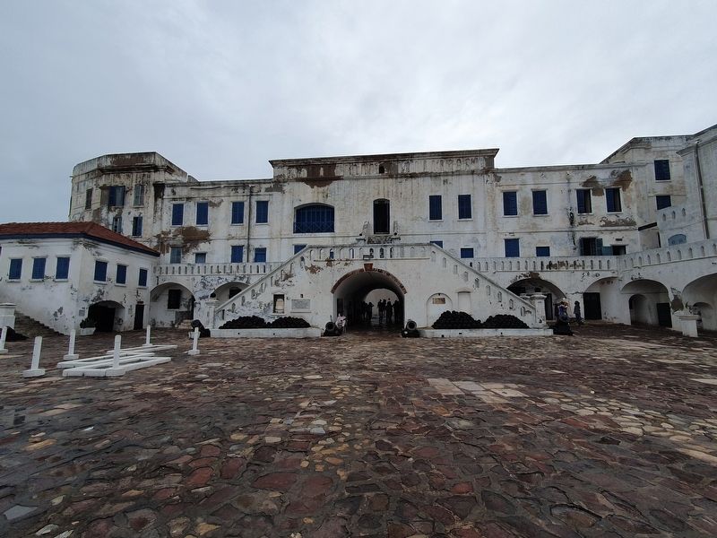 Cape Coast Castle. Click for full size. Cape Coast Castle image. Click for full size.