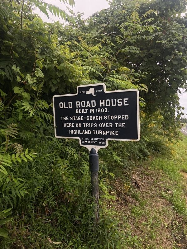 Old Road House Marker. Click for full size. Old Road House Marker image. Click for full size.