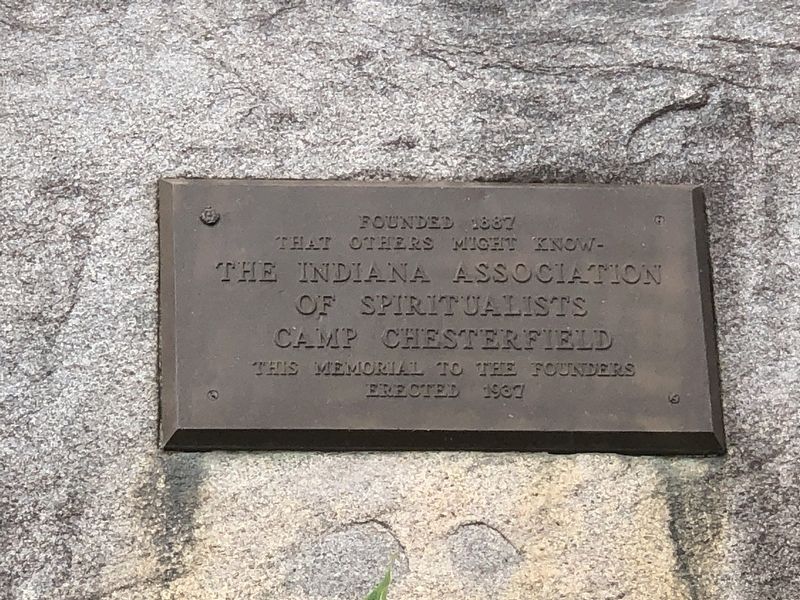 Founders Rock Plaque image. Click for full size.