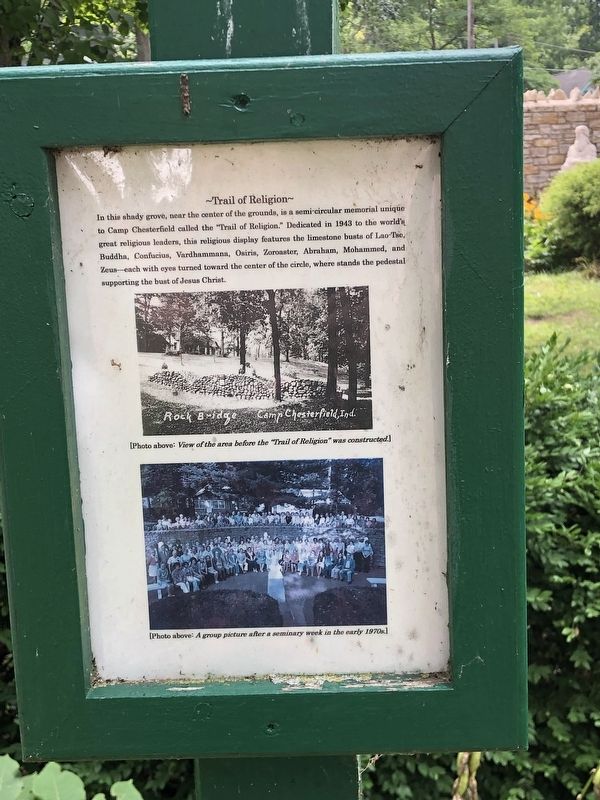 Trail of Religion Marker image. Click for full size.