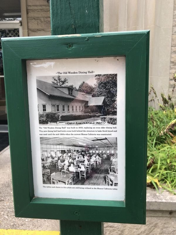 The Old Wooden Dining Hall Marker image. Click for full size.