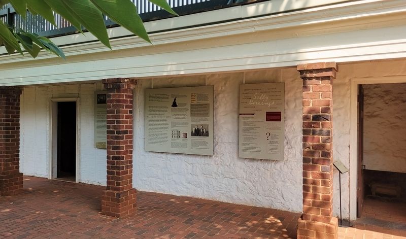 Sally Hemings's Life Marker image. Click for full size.