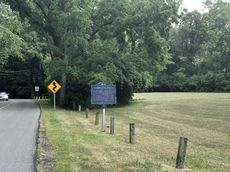 Camp Stilwell Marker image. Click for full size.