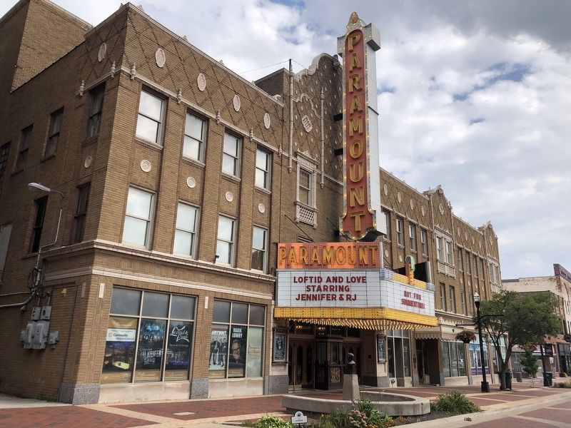 The Paramount Theatre. Click for full size. The Paramount Theatre image. Click for full size.