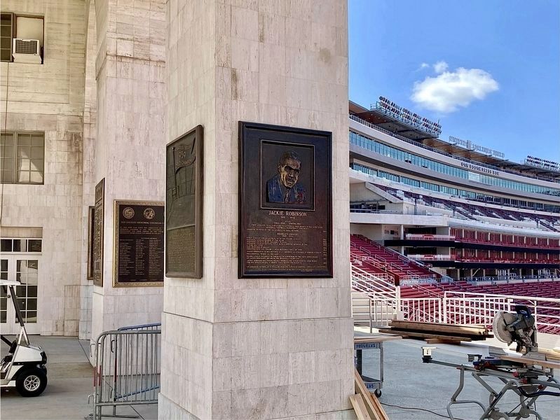 Jackie Robinson Marker. Click for full size. Jackie Robinson Marker image. Click for full size.