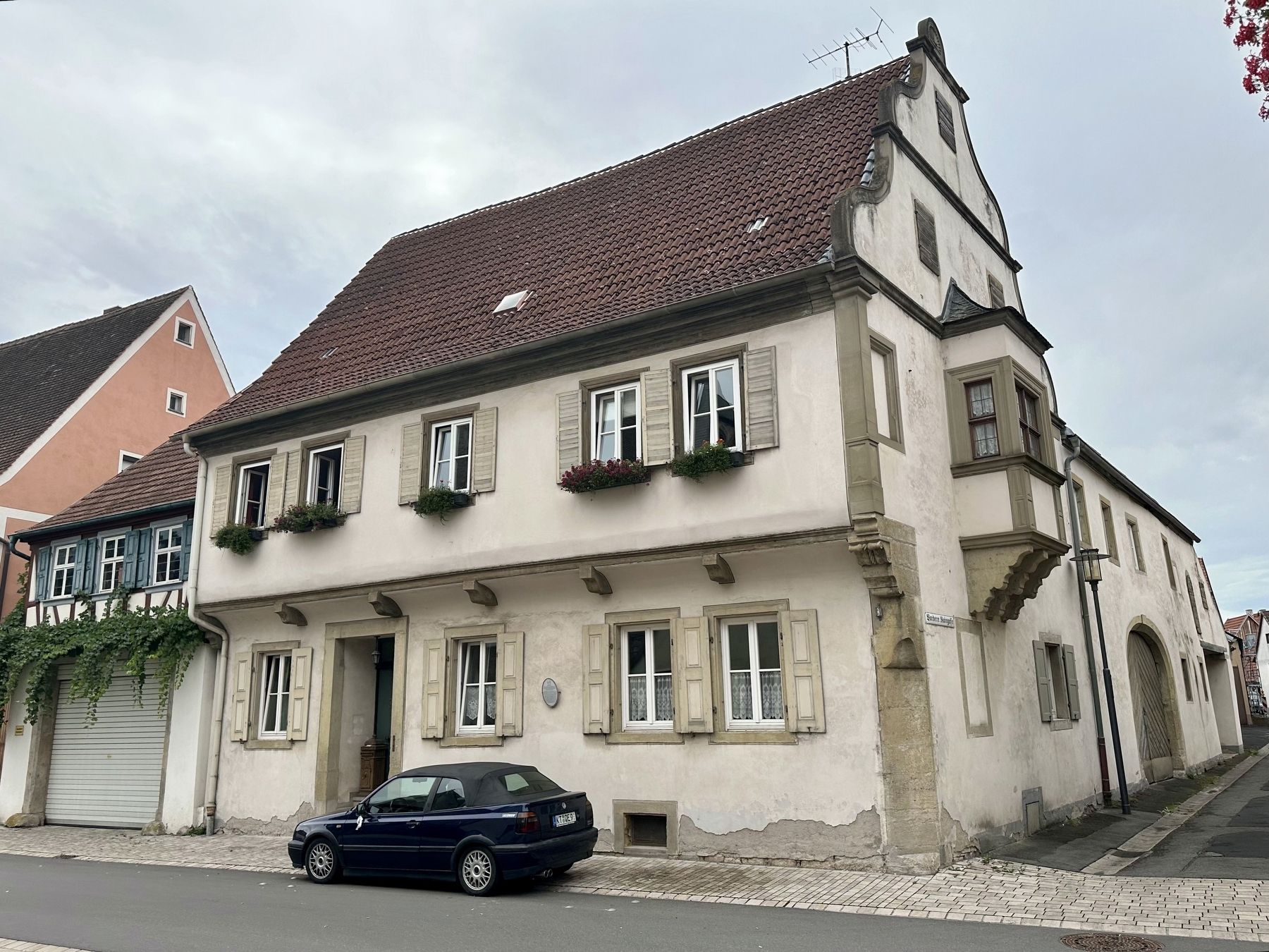 Kesenbrodhaus / Kesenbrod House and Marker image. Click for full size.