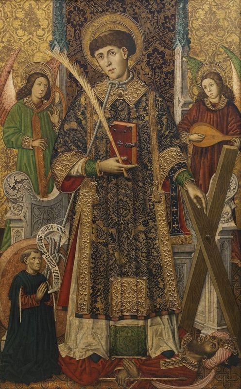 St. Vincent of Saragossa image. Click for full size.