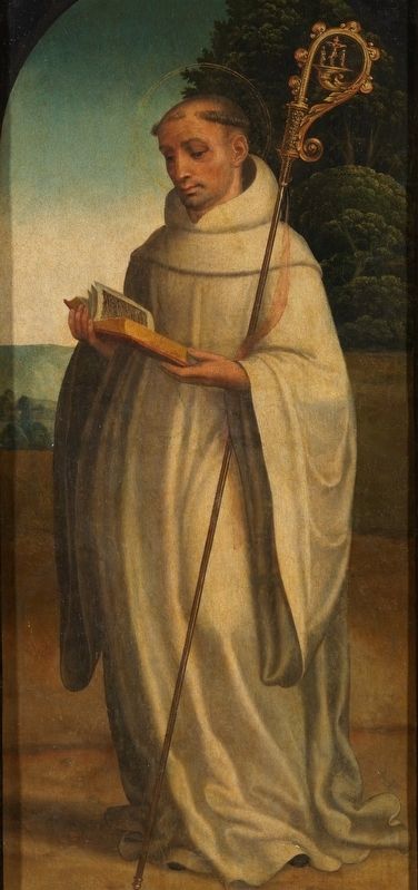 St. Bernard of Clairvaux image. Click for full size.