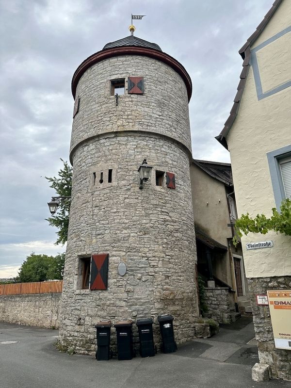 Wehrturm / Defensive Tower and Marker image. Click for full size.