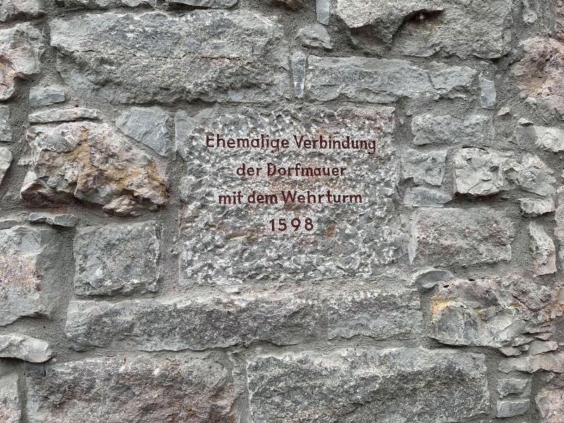 Inscription on Tower image. Click for full size.