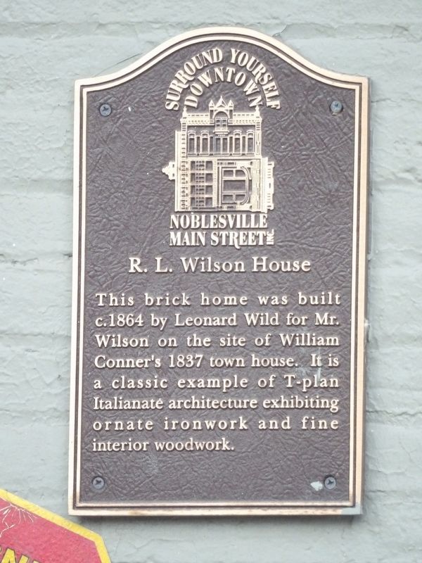 R.L. Wilson House Marker image. Click for full size.