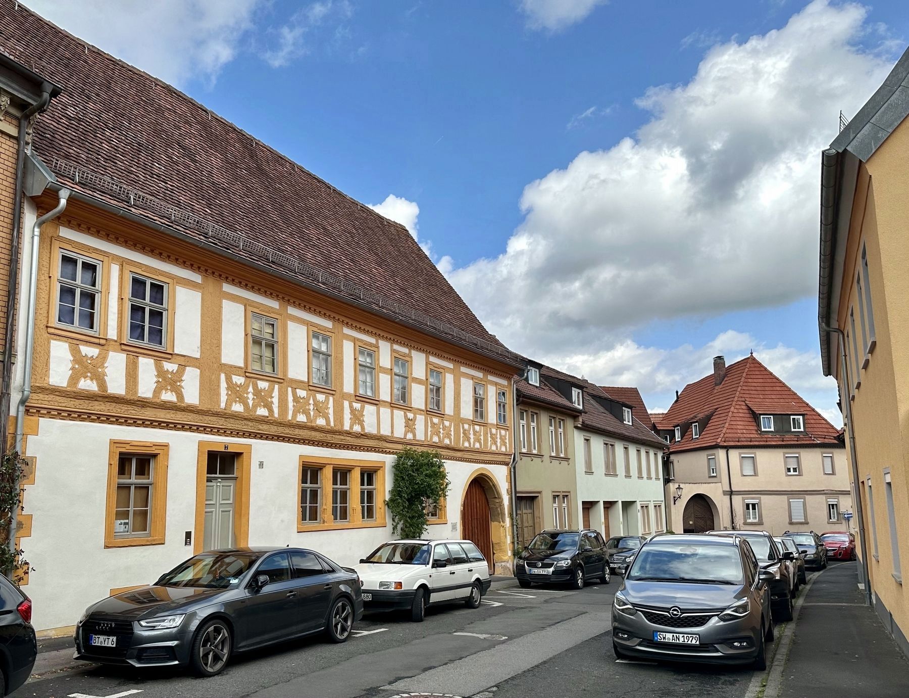 Patrizierhaus von 1574 / Patrician House from 1574 and Marker image. Click for full size.