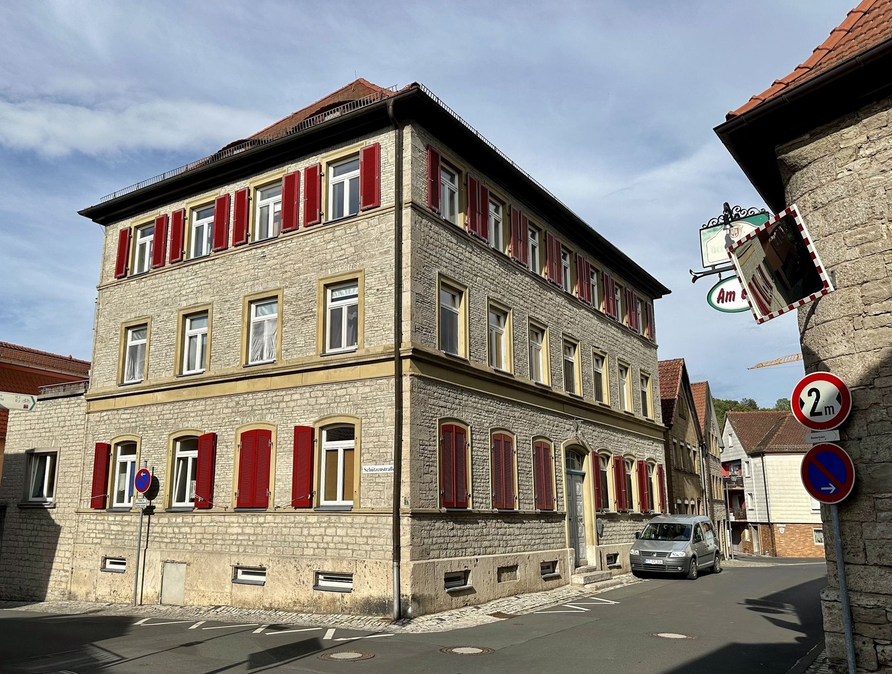 Birthplace of Dr. August Ziegler and Marker image. Click for full size.