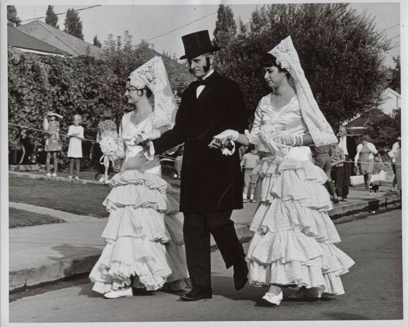 Wedding Reenactment<br>Valley of the Moon Vintage Festival image. Click for full size.