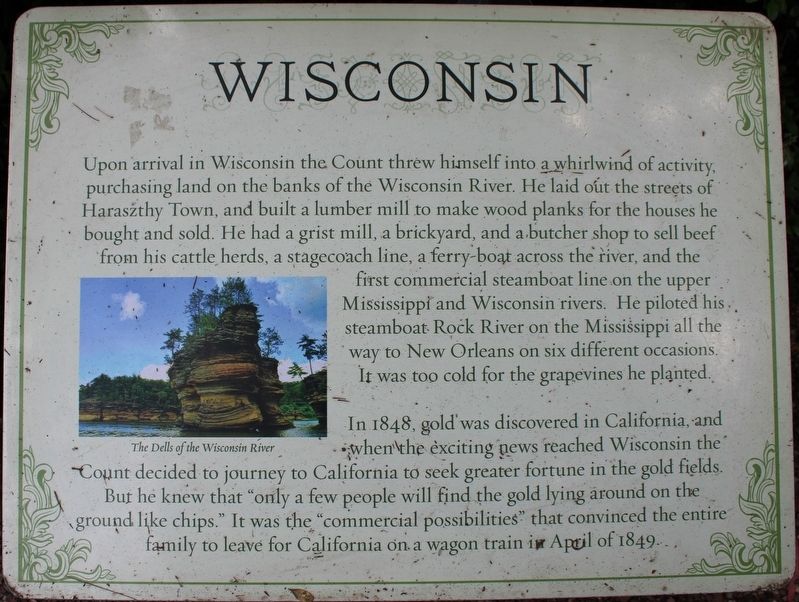 Wisconsin Marker. Click for full size. Wisconsin Marker image. Click for full size.
