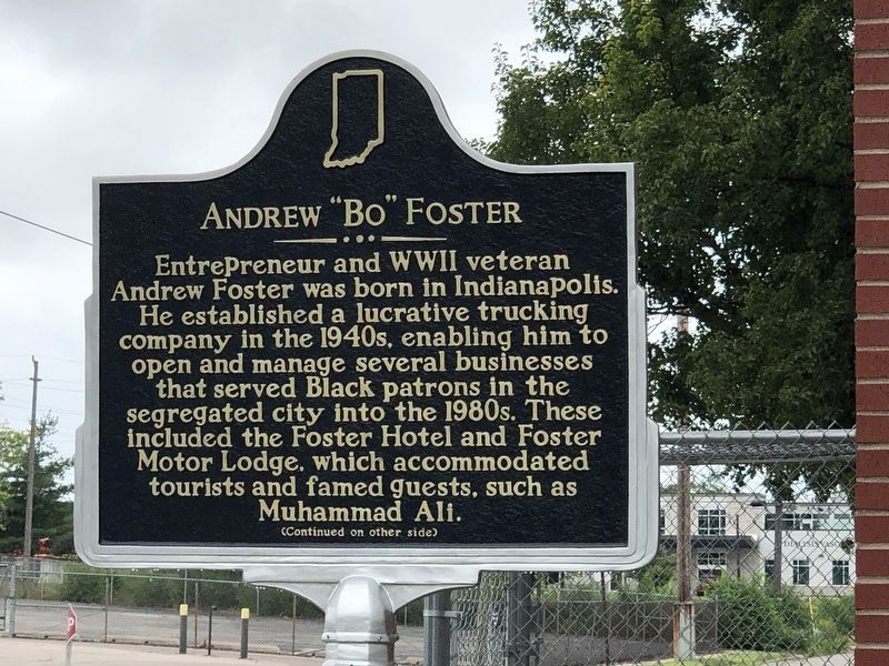 Andrew Bo Foster Side of Marker image. Click for full size.