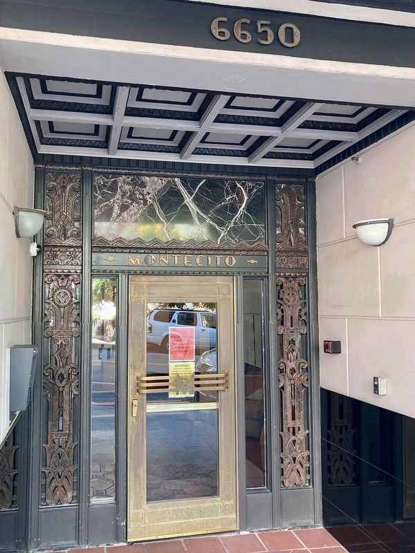 Montecito Apartments. Click for full size. Montecito Apartments image. Click for full size.