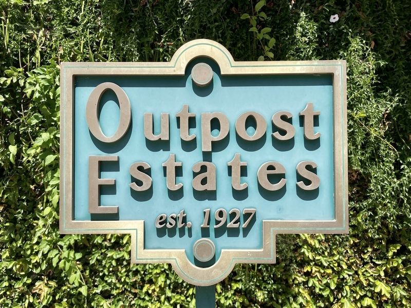 Outpost Estates - Est. 1927 image. Click for full size.