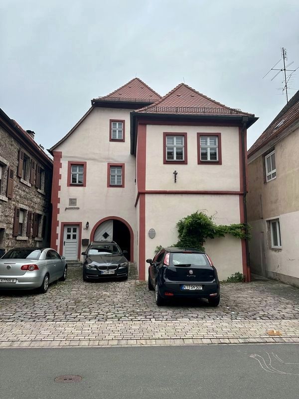Zehnthaus / Tithing House Marker - wide view image. Click for full size.