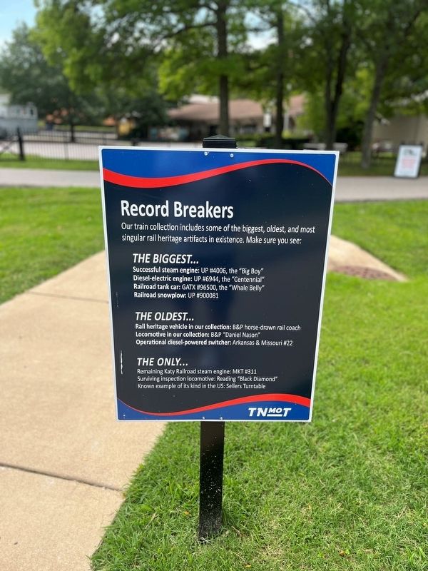 Record Breakers Marker image. Click for full size.